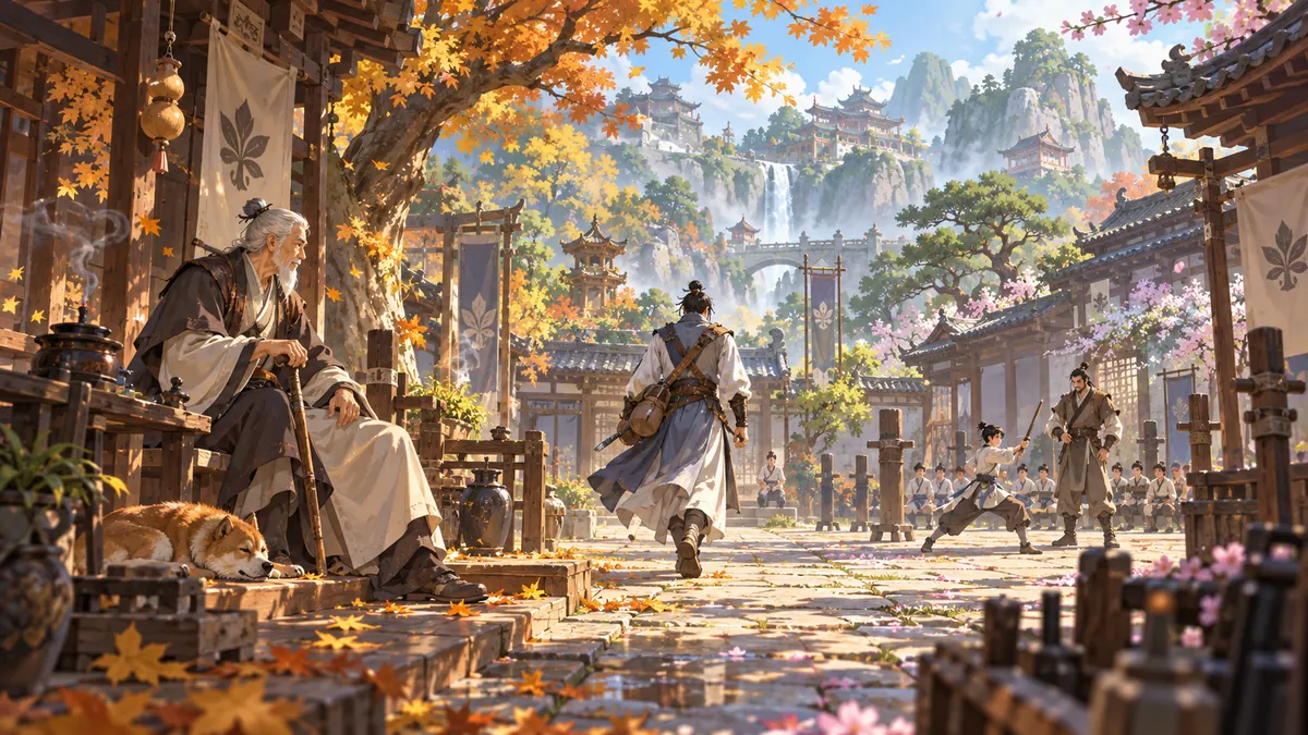세대가 이어지는 산사 무예원